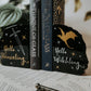 "Hello Princeling Hello Witchling " Throne of Glass by Sarah J Maas Quote| Obsidian Bookend