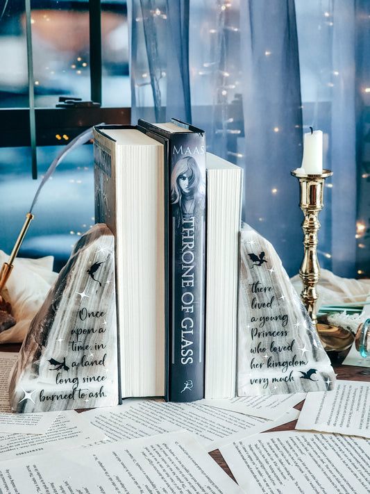 Throne Of Glass | Once upon a time... |  Zebra Onyx Bookends