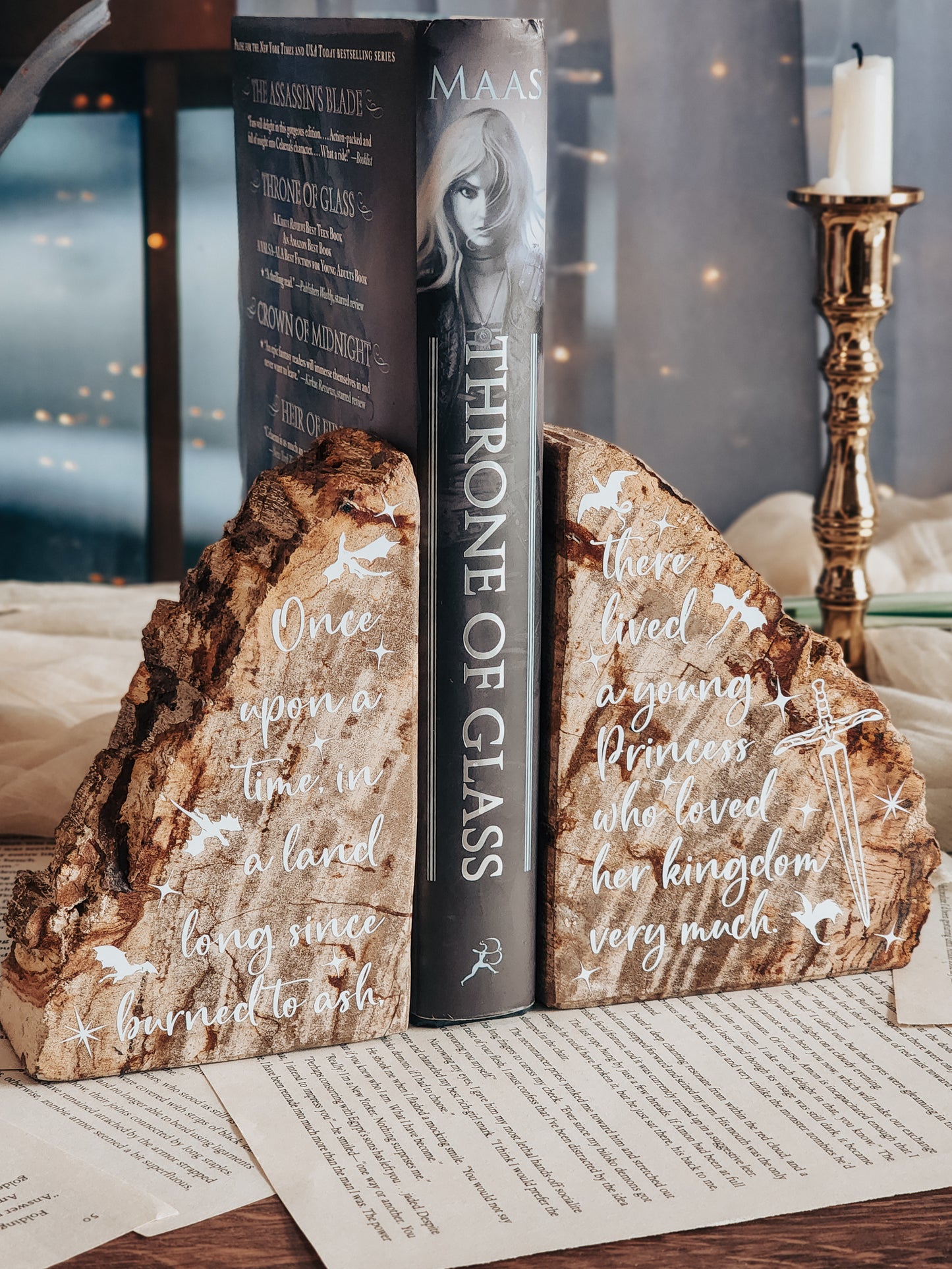 Petrified wood | Throne Of Glass | Once upon a time... |