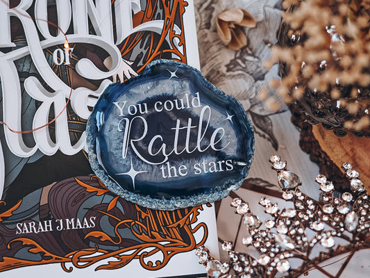 "Rattle The Stars" - Agate Shelf sitter