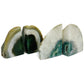 Pre-Order | Green Agate Bookends