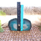 Pre-Order | Teal Agate Bookends